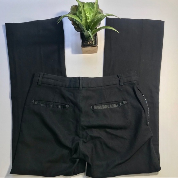 MARC JACOBS Classic Black Pants Slacks Trousers Size 6 - Picture 4 of 5